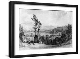 View from Norbury, Surrey, 19th Century-William Radclyffe-Framed Giclee Print