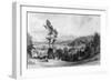 View from Norbury, Surrey, 19th Century-William Radclyffe-Framed Giclee Print