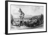 View from Norbury, Surrey, 19th Century-William Radclyffe-Framed Giclee Print