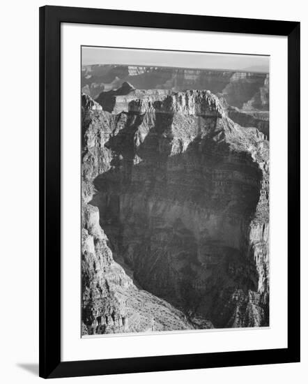 View From "North Rim 1941 Grand Canyon National Park" Arizona.  1941-Ansel Adams-Framed Art Print