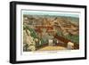 View from North Rim, Grand Canyon-null-Framed Art Print