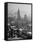 View from Observation Deck at Rockefeller Center Looking Southeast at the Chrysler Building-null-Framed Stretched Canvas