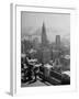 View from Observation Deck at Rockefeller Center Looking Southeast at the Chrysler Building-null-Framed Photographic Print