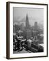 View from Observation Deck at Rockefeller Center Looking Southeast at the Chrysler Building-null-Framed Photographic Print