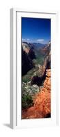 View from Observation Point, Zion National Park, Utah, USA-null-Framed Photographic Print