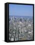 View from Observatory on the 110th Floor of the World Trade Center, New York City, USA-Christopher Rennie-Framed Stretched Canvas