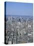 View from Observatory on the 110th Floor of the World Trade Center, New York City, USA-Christopher Rennie-Stretched Canvas