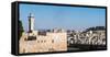 View from Old City of Jerusalem into the outskirts, Jerusalem, Israel, Middle East-Alexandre Rotenberg-Framed Stretched Canvas