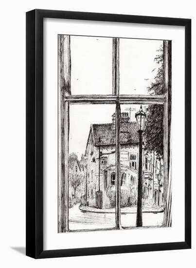 View from Old Hall Hotel, Buxton, 2009-Vincent Alexander Booth-Framed Giclee Print