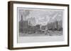 View from Old Palace Yard, Westminster, London, 1825-Charles Heath-Framed Giclee Print