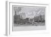 View from Old Palace Yard, Westminster, London, 1825-Charles Heath-Framed Giclee Print