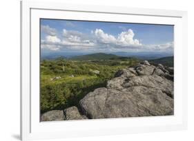 View from one of the many rocky summits of Grayson Highlands State Park, Virginia, United States of-Jon Reaves-Framed Photographic Print