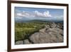 View from one of the many rocky summits of Grayson Highlands State Park, Virginia, United States of-Jon Reaves-Framed Photographic Print