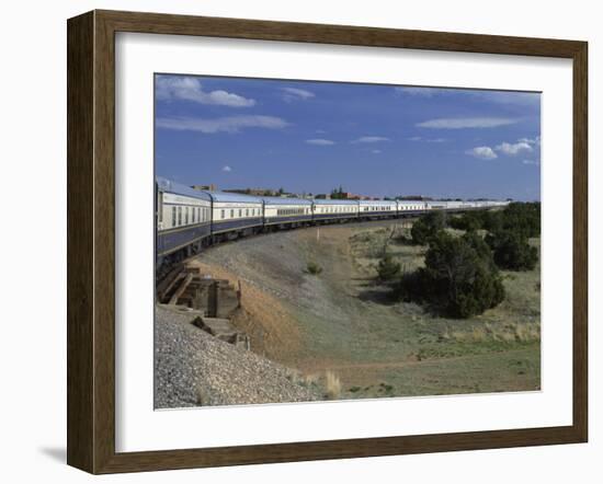 View from Open Doorway on the American Orient Express Train, Travelling in the Southwest U.S., USA-Alison Wright-Framed Photographic Print