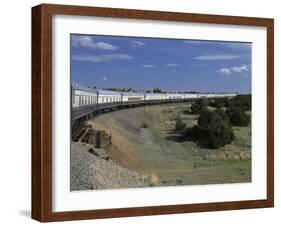 View from Open Doorway on the American Orient Express Train, Travelling in the Southwest U.S., USA-Alison Wright-Framed Photographic Print