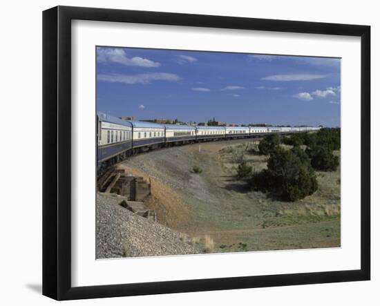 View from Open Doorway on the American Orient Express Train, Travelling in the Southwest U.S., USA-Alison Wright-Framed Photographic Print