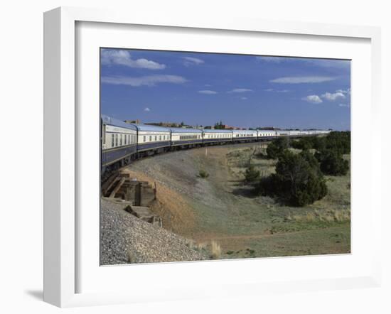 View from Open Doorway on the American Orient Express Train, Travelling in the Southwest U.S., USA-Alison Wright-Framed Photographic Print