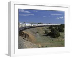 View from Open Doorway on the American Orient Express Train, Travelling in the Southwest U.S., USA-Alison Wright-Framed Photographic Print