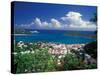 View from Paradise Point, Charlotte Amalie, St. Thomas, Caribbean-Robin Hill-Stretched Canvas