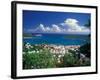 View from Paradise Point, Charlotte Amalie, St. Thomas, Caribbean-Robin Hill-Framed Photographic Print