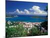View from Paradise Point, Charlotte Amalie, St. Thomas, Caribbean-Robin Hill-Mounted Photographic Print