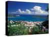 View from Paradise Point, Charlotte Amalie, St. Thomas, Caribbean-Robin Hill-Stretched Canvas