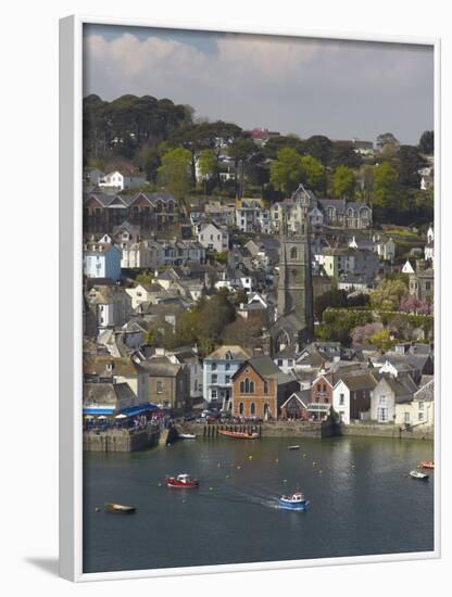 View from Penleath Point, Fowey, Cornwall, England, United Kingdom, Europe-Rob Cousins-Framed Photographic Print