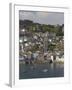 View from Penleath Point, Fowey, Cornwall, England, United Kingdom, Europe-Rob Cousins-Framed Photographic Print