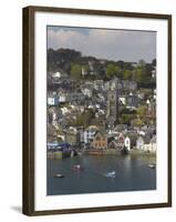 View from Penleath Point, Fowey, Cornwall, England, United Kingdom, Europe-Rob Cousins-Framed Photographic Print