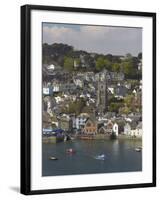 View from Penleath Point, Fowey, Cornwall, England, United Kingdom, Europe-Rob Cousins-Framed Photographic Print