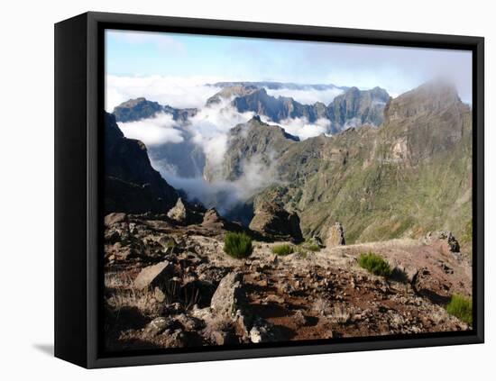 View from Pico Do Arieiro, Madeira-null-Framed Stretched Canvas