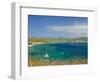 View From Pigeon Point Down to Rodney Bay, St. Lucia, Windward Islands, West Indies, Caribbean-null-Framed Photographic Print