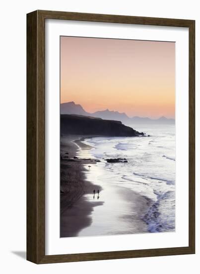 View from Playa Del Viejo to the Peninsula of Jandia-Markus Lange-Framed Photographic Print