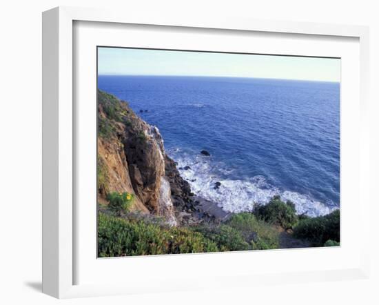 View from Point Dume, Malibu, California, USA-Jerry & Marcy Monkman-Framed Premium Photographic Print