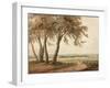 View from Polesden, Surrey, 1800-John Varley-Framed Giclee Print