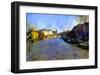 View from Pont des Arts, Paris, France-Nicolas Hugo-Framed Giclee Print