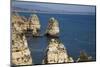 View from Ponta da Piedade, Lagos, Algarve, Portugal, Europe-Richard Maschmeyer-Mounted Photographic Print