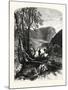 View from Prospect Rock, Delaware Water Gap, USA-John Douglas Woodward-Mounted Giclee Print