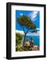 View from Ravello, Amalfi Coast (Costiera Amalfitana), UNESCO World Heritage Site, Campania, Italy-Neil Farrin-Framed Photographic Print