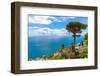 View from Ravello, Amalfi Coast (Costiera Amalfitana), UNESCO World Heritage Site, Campania, Italy-Neil Farrin-Framed Photographic Print