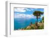 View from Ravello, Amalfi Coast (Costiera Amalfitana), UNESCO World Heritage Site, Campania, Italy-Neil Farrin-Framed Photographic Print