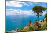 View from Ravello, Amalfi Coast (Costiera Amalfitana), UNESCO World Heritage Site, Campania, Italy-Neil Farrin-Mounted Photographic Print