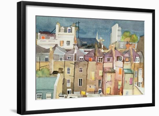 View from Rear Window of 48 Chester Square, SW1, 1982-Izabella Godlewska de Aranda-Framed Giclee Print