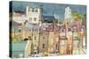 View from Rear Window of 48 Chester Square, SW1, 1982-Izabella Godlewska de Aranda-Stretched Canvas