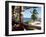 View from Restaurant, Rum Point Inn, Placencia, Belize, Central America-Upperhall-Framed Premium Photographic Print
