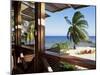 View from Restaurant, Rum Point Inn, Placencia, Belize, Central America-Upperhall-Mounted Premium Photographic Print