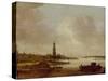 View from Rhenen-Jan Van Goyen-Stretched Canvas