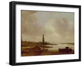 View from Rhenen-Jan Van Goyen-Framed Giclee Print