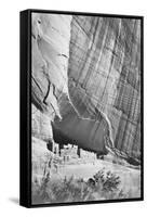 View From River Valley "Canyon De Chelly" National Monument Arizona. 1933-1942-Ansel Adams-Framed Stretched Canvas