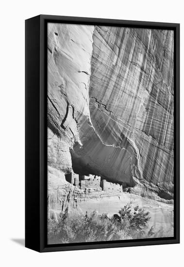 View From River Valley "Canyon De Chelly" National Monument Arizona. 1933-1942-Ansel Adams-Framed Stretched Canvas